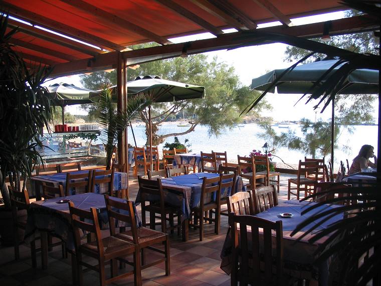Gorgona Restaurant in Naxos