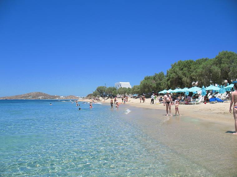 Agia Anna Beach in Naxos